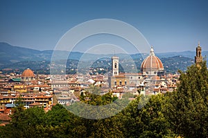 Firenze panoramic cityscape photo