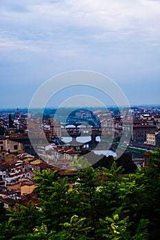 Firenze panoramic in Piazzale Michelangelo photo