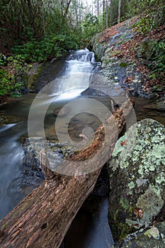 Fires Creek Waterfall, Nantahala NF