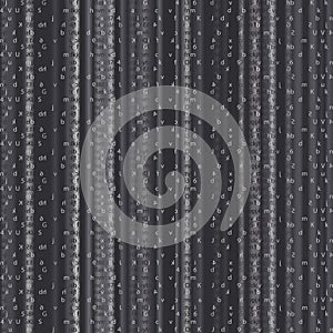 Firewall, Cyber Network Security, Data Encryption, Binary Computer Code Abstract Background. Vector.