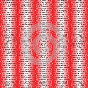 Firewall, Cyber Network Security, Data Encryption, Binary Computer Code Abstract Background. Vector.