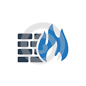 Firewall icon