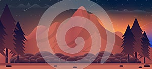 Firewatch Mountain Background photo