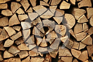 Firewood pile