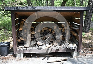 Firewood Shelter