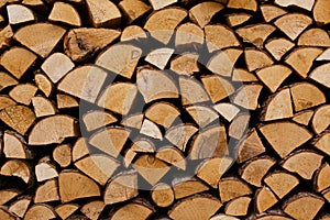 Firewood stack