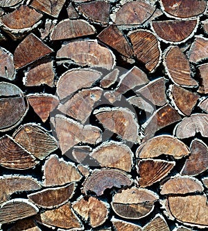 Firewood texture