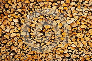 Firewoods natural background