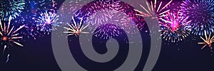 Firework Animation Background