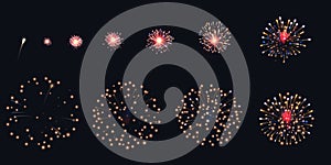 Firework Animation Set
