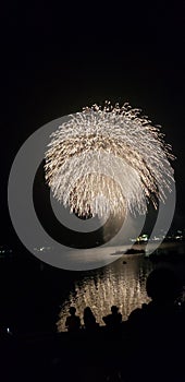 Firework in Kawaguchiko
