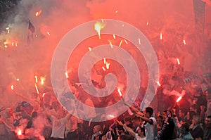 Firework of ultras