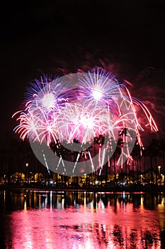 Fireworks at Ala Moana Beach Park