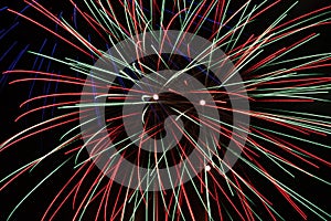 Fireworks background