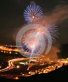 Fireworks at Bandimere Speedway