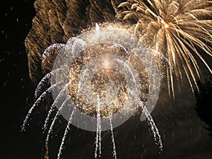 Fireworks burst 1