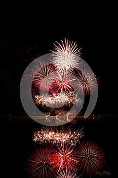 Fireworks from Calgary`s Global Fest 2021