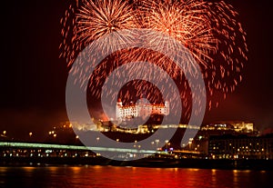 Fireworks on the Castle