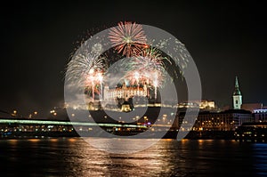 Fireworks on the Castle