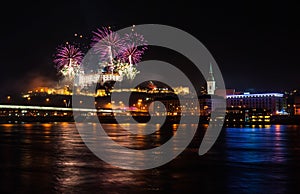 Fireworks on the Castle