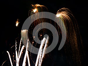Fireworks display at Pattaya international fireworks festival