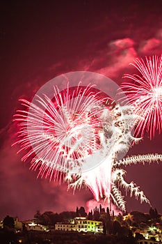 Fireworks at Fiesole