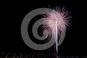 Fireworks at Fourth of July Celebration