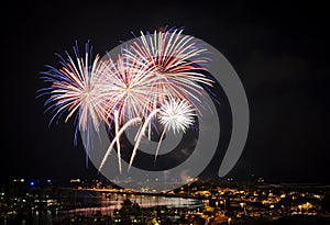 Fireworks in Honolulu July 4th photo