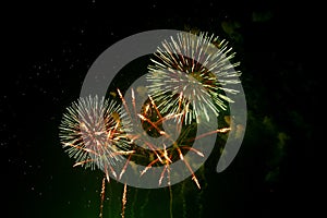 Fireworks in Japan