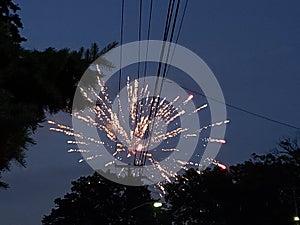 Fireworks of July 4th Nearby Home 2