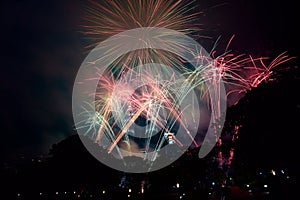 Fireworks in Kuala Lumpur