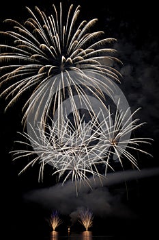 Fireworks at the lake