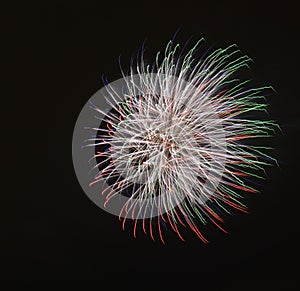Fireworks , New Year 2019