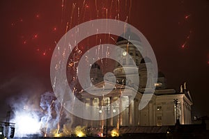 Fireworks new years eve