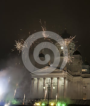 Fireworks new years eve