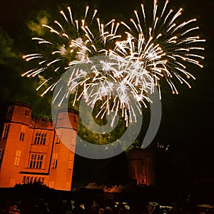 Fireworks night Kenilworth Castle
