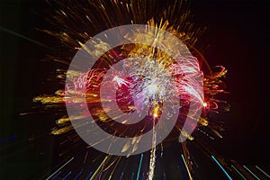 Fireworks, Northern Territory, Australia