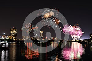 Fireworks Over Boston