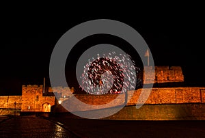 Fireworks Over Carlisle Castle