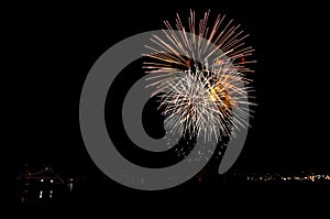 Fireworks in Reykjavik photo