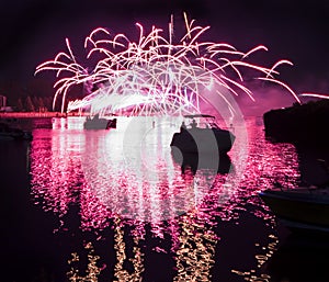 Fireworks On The River