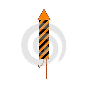 Fireworks rocket icon