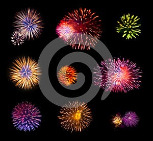 Fireworks set