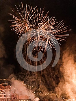 Fireworks in Tenerife photo