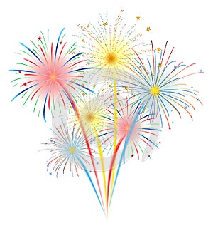 Fireworks vector