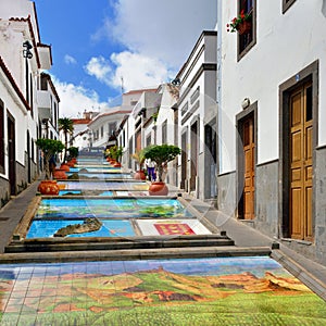 Firgas, Paseo de Canarias