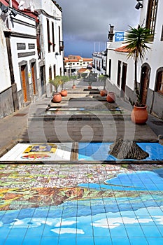 Firgas, Paseo de Canarias