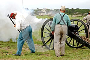 Firing of Cannon