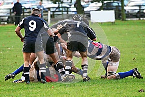 Firm grip in the scrum