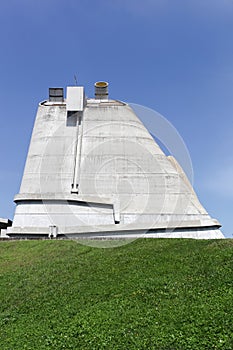 Saint-Pierre is a concrete church in the commune of Firminy, France